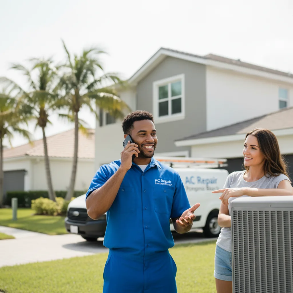 AC Repair Pompano Beach customer support in Hartington